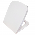 Gala Street Square Standard Close Toilet Seat & Cover White 5132201
