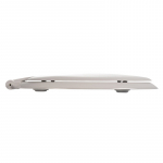 Celmac Sonata Standard Close Toilet Seat & Cover With Top Fix Stainless Steel Hinge White SSO15WH