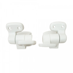 Bemis Easy HG69 Replacement Soft Close Toilet Seat Hinge Set - HG0069000-White