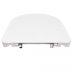 Galassia Agora Soft Close Quick Release Bottom Fixing Toilet Seat & Cover White CH.506395