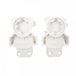 Bemis HG68B Replacement Toilet Seat Hinge Set - HG068B000-White