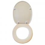 Pressalit Simply Standard Close Toilet Seat & Cover Two Tone Peach PRS-SIM-TTP