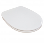 Pura Ivo Soft Close Toilet Seat & Cover Duraplast With Quick Release White S1076SCQR
