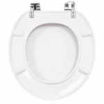 Burlington Carbamide Soft Close Toilet Seat and Cover White S18