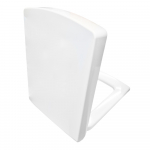 Porcelanosa Logic Soft Close Toilet Seat & Cover White 100122002