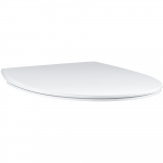 Grohe Bau Ceramic Slim Soft Close Quick Release Toilet Seat and Cover Alpine White 39923000