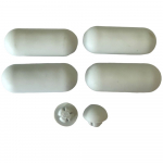 Laufen Pro Slim Toilet Seat And Cover Buffer Set White H8926580000001 - 8.9265.8