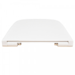 Vitra S20 Square Soft Close Toilet Seat & Cover White 177-003-009