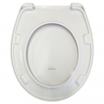 Twyford Alcona Bottom Fix Toilet Seat and Cover White AR7915WH