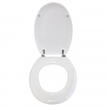 Choice Kristal Standard Close Toilet Seat & Cover White CH.506403