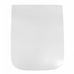 Pressalit Plan Standard Close Bottom Fixing Antibacterial Toilet Seat & Cover White 824000-DB6999