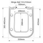 Nero Ceramica Aliseo Soft Close Quick Release Alternative Toilet Seat & Cover White CH.506385