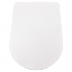 AXA Eva Soft Close Toilet Seat & Cover Gloss White AF8801