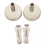 Twyfords E100 Toilet Seat Soft Close Hinge Set Old Style CH.506421