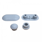 Villeroy & Boch Magnum Toilet Seat and Cover Buffer Set Grey 92208000