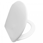 Pressalit ConCordia Soft Close With Lift Off Top Fixing Toilet Seat & Cover White 544000-BL6999