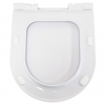 BagnoDesign Koy Slim Soft Close Toilet Seat And Cover White BDS-ORO-330S-C-WH