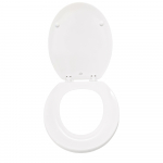 Choice Universal Toilet Seat & Cover With Standard Closure Plastic Hinge CH.5000AR-ChoiceOf Colours