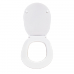 Sottini Isarca Thin Soft Close Toilet Seat & Cover White U855701