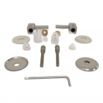 Gala Jazz Standard Close Fixed Toilet Seat Hinge Set 5420500