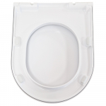 GSI Norm Soft Close Quick Release Toilet Seat & Cover White Gloss MS88C11