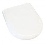 Britton Bathrooms Compact Soft Close Toilet Seat & Cover White SS.1028