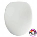 Pressalit Zaga Standard Close Bottom Fixing Toilet Seat & Cover White 314000-UN9999