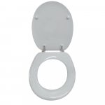 Pressalit 2000 Standard Close Bottom Fixing Toilet Seat & Cover Manhattan 124052-B13999