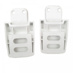 Bemis HG55 PL Replacement Toilet Seat Hinge Set - HG0055000 White