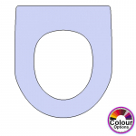 B&Q Cook & Lewis Luciana Soft Close Replacement Toilet Seat & Cover Lacquered Wood CHSC-BQ-LUC