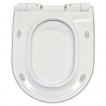 TOTO RP Slim Soft Close Quick Release Toilet Seat and Cover White TC513Q