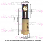 Roca Debba Soft Close Toilet Seat Damper Set AI0021800R
