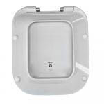 Porcelanosa Essence C Soft Close Toilet Seat & Cover White 100137567