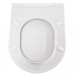 BagnoDesign Corsair Slim Soft Close Toilet Seat And Cover BDS-COR-330S-C-WH