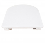 AXA Eva Soft Close Toilet Seat & Cover Gloss White AF8801