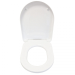 TOTO NC Soft Close Quick Release Toilet Seat and Cover White VC100N
