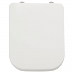 B&Q Cooke & Lewis Affini Soft Close Quick Release Toilet Seat & Cover White BQSA0026