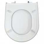 RAK Compact Soft Close Quick Release Alternative Toilet Seat & Cover White CH.506390