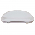 Pressalit Pinocchio Standard Close Bottom Fixing Toilet Seat & Cover White R37000-D92999