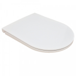 Azzurra Forma Thin Soft Close Quick Release Toilet Seat & Cover White CH.506379