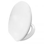 Porcelanosa Metric Standard Close Toilet Seat & Cover White 100040602