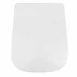 Frontline Cubix Soft Close Quick Release Toilet Seat & Cover White SRCUBSEAT