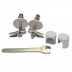 Duravit Happy D.2 Soft Close Toilet Seat Hinge Set 0061951000