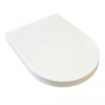 Kartell K-VIT Soft Close Quick Release Wrapover D Toilet Seat And Cover White SEA101D