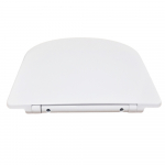 Tavistock Compass Round Slimline Secure Fix Soft Close Quick Release Toilet Seat & Cover White TS1155S-SF