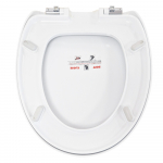 Althea Soft (WM Only) Standard Close Toilet Seat & Cover White 40562