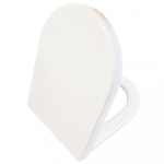 Pura Arco Soft Close Toilet Seat & Cover With Quick Release White S1088SCQR