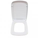Screwfix Sidney Soft Closing Toilet Seat & Cover White DISA0016