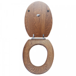 Silverdale Empire Standard Close Toilet Seat & Cover Solid Wood - Colour Options