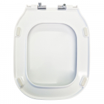Azzurra Glaze Soft Close Toilet Seat & Cover White GLZ1800/F